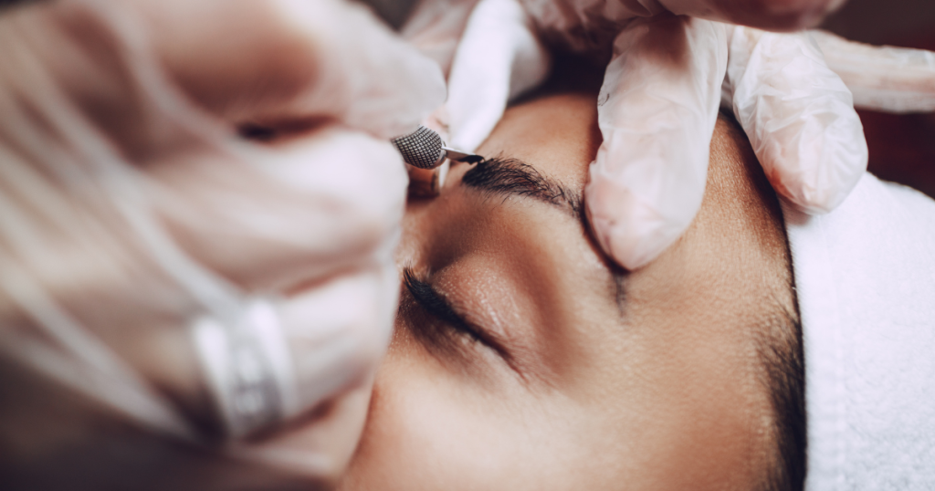 Microblading in Denton TX at The Filling Station